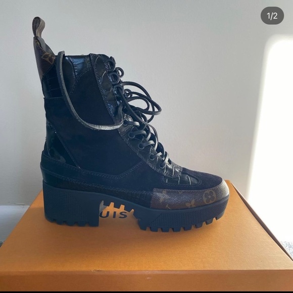 Louis Vuitton platform boots - Picture 2 of 5